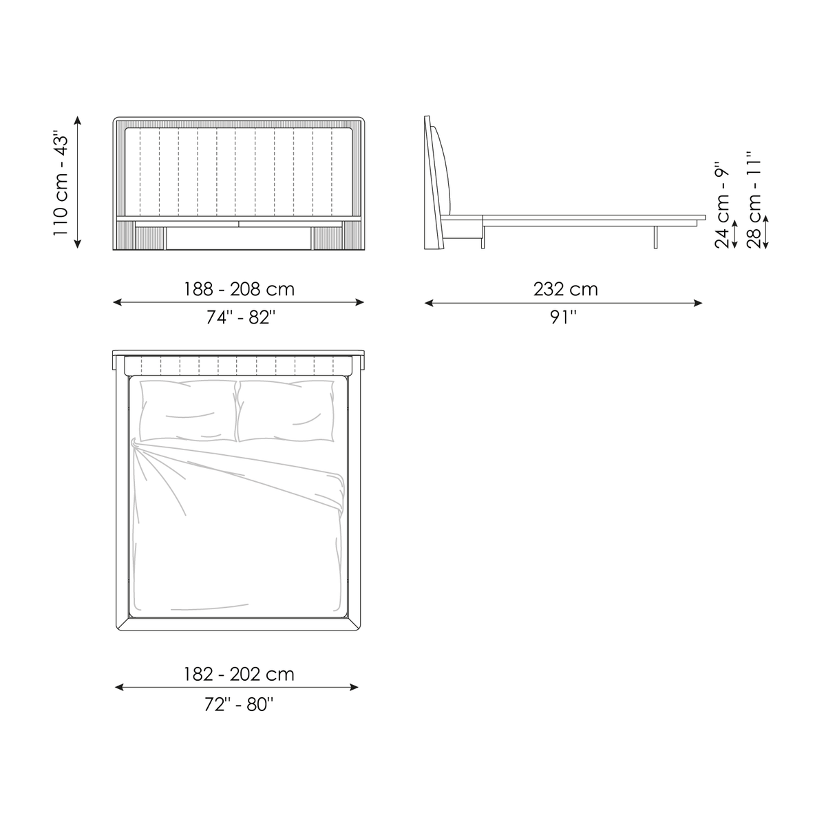 Bonaldo Nelson - Nelson - size drawing