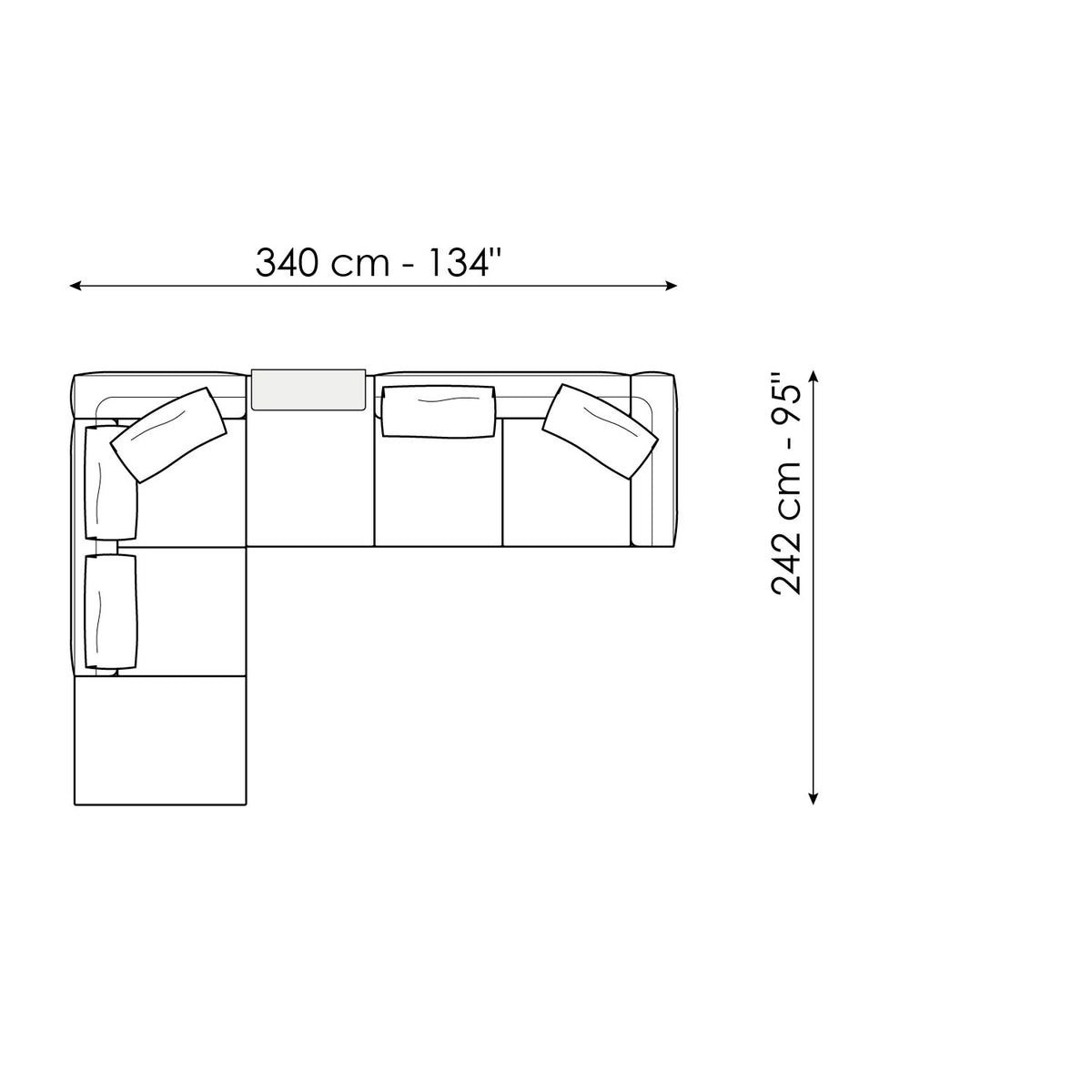 Bonaldo Phil - COMPOSITION - size drawing