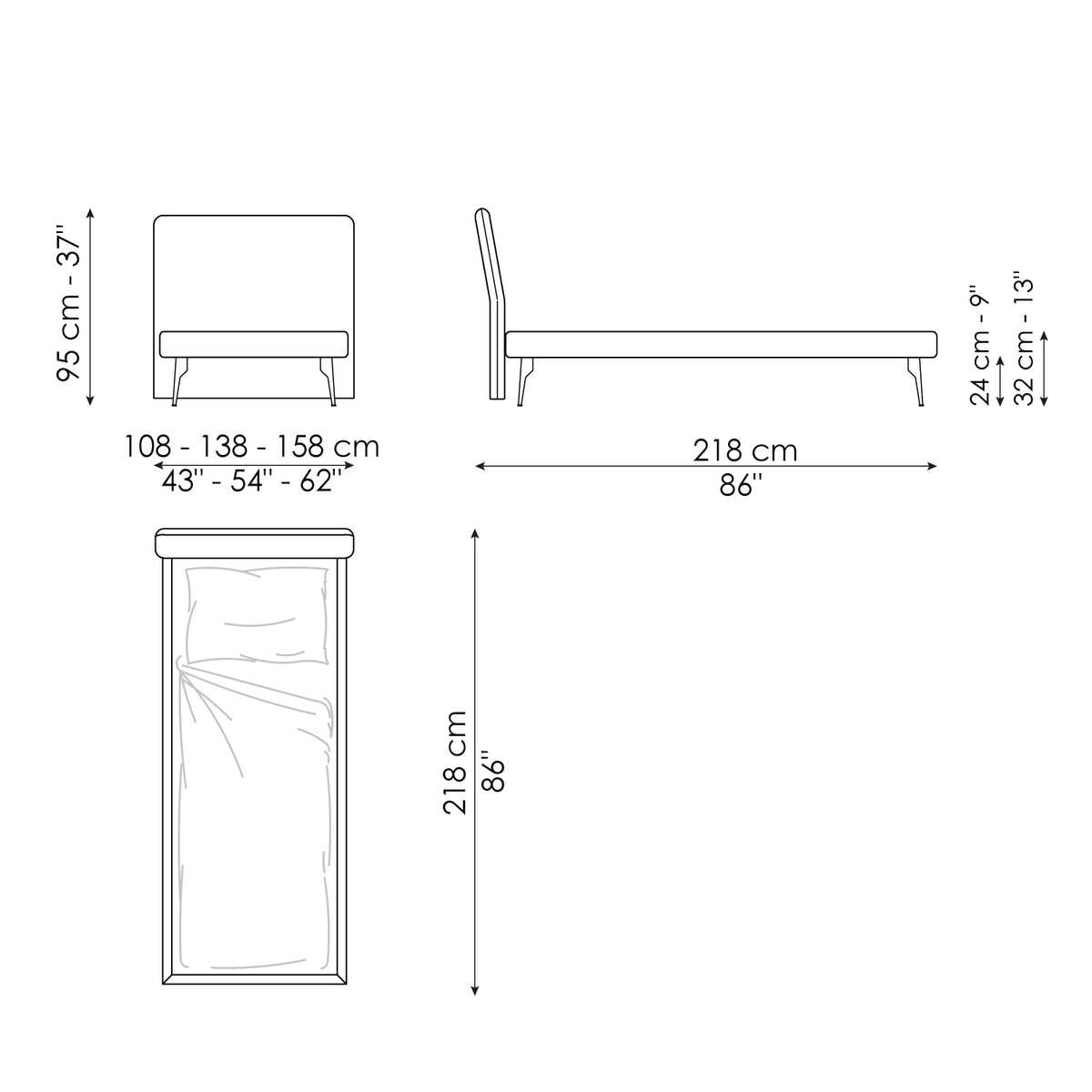 Tonight, Tonight air single bed