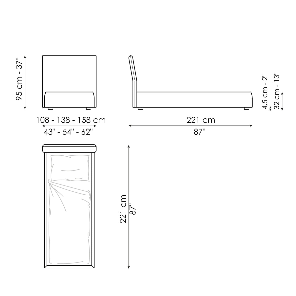 Tonight, Tonight air single bed