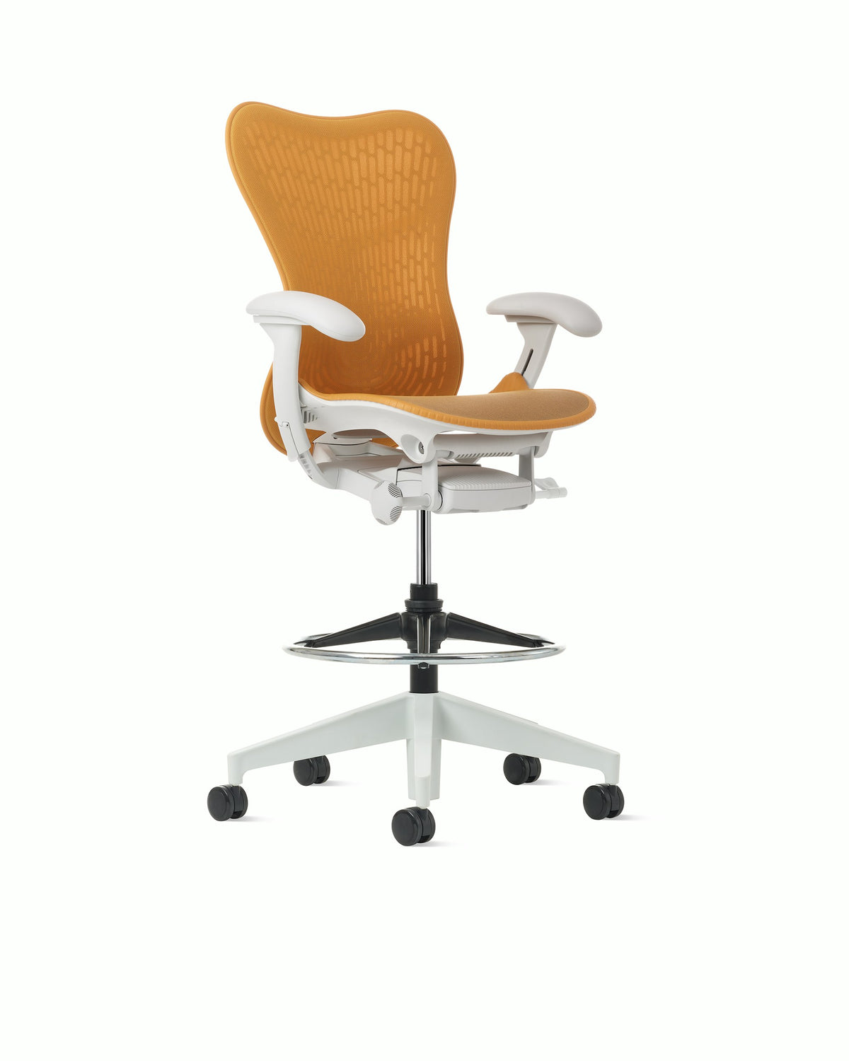 Herman Miller Mirra 2 Stool — Ochre / Alpine