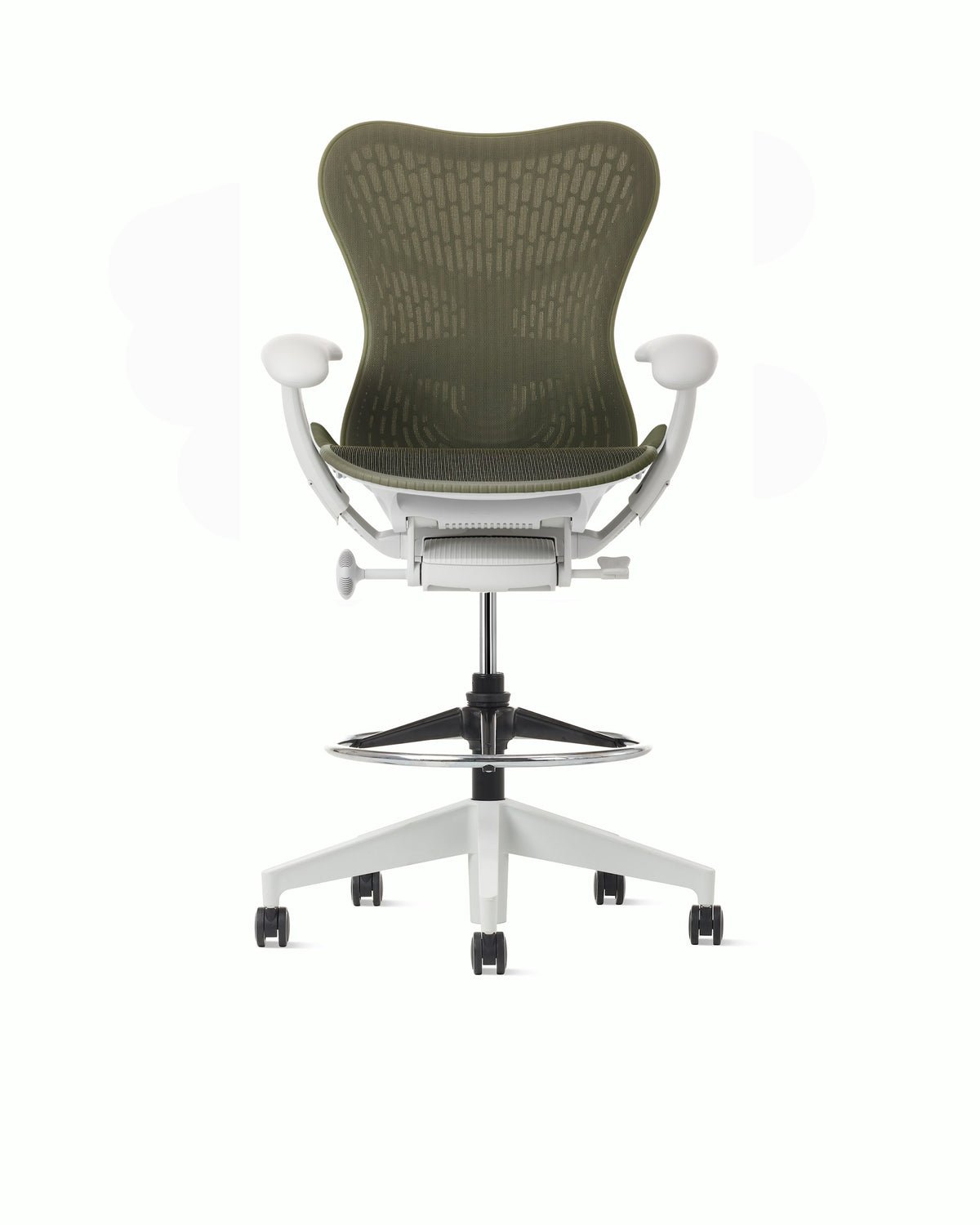 Herman Miller Mirra 2 Stool — Olive / Alpine