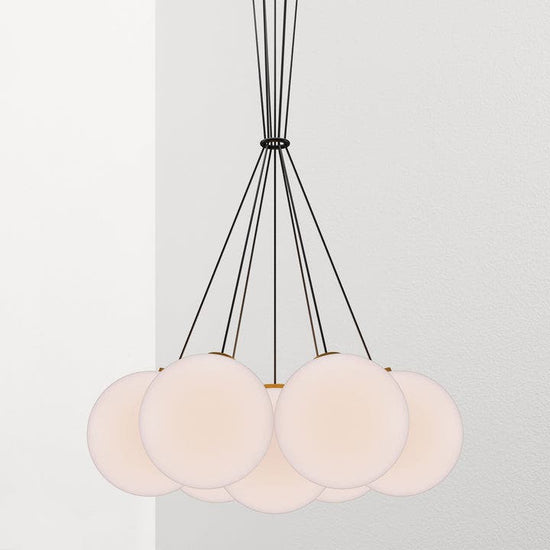 Anony Glass 120 07R Chandelier