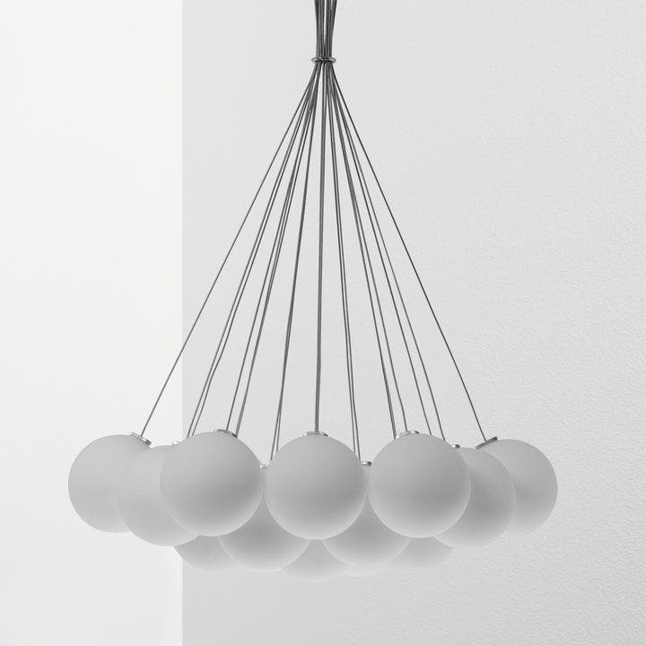 Anony Glass 120 19R Chandelier