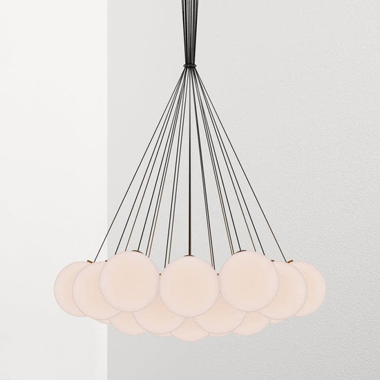 Anony Glass 120 19R Chandelier