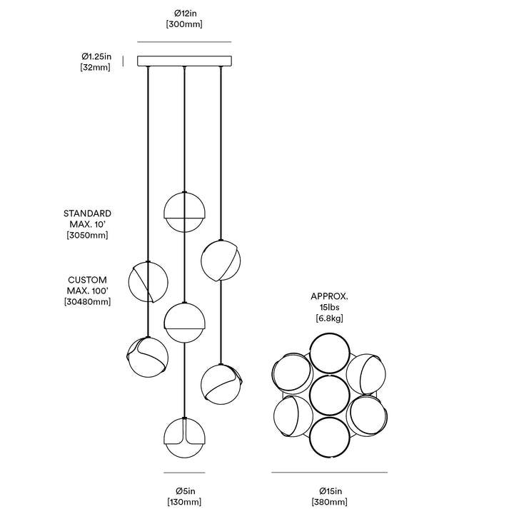 Anony Ohm 07 Chandelier
