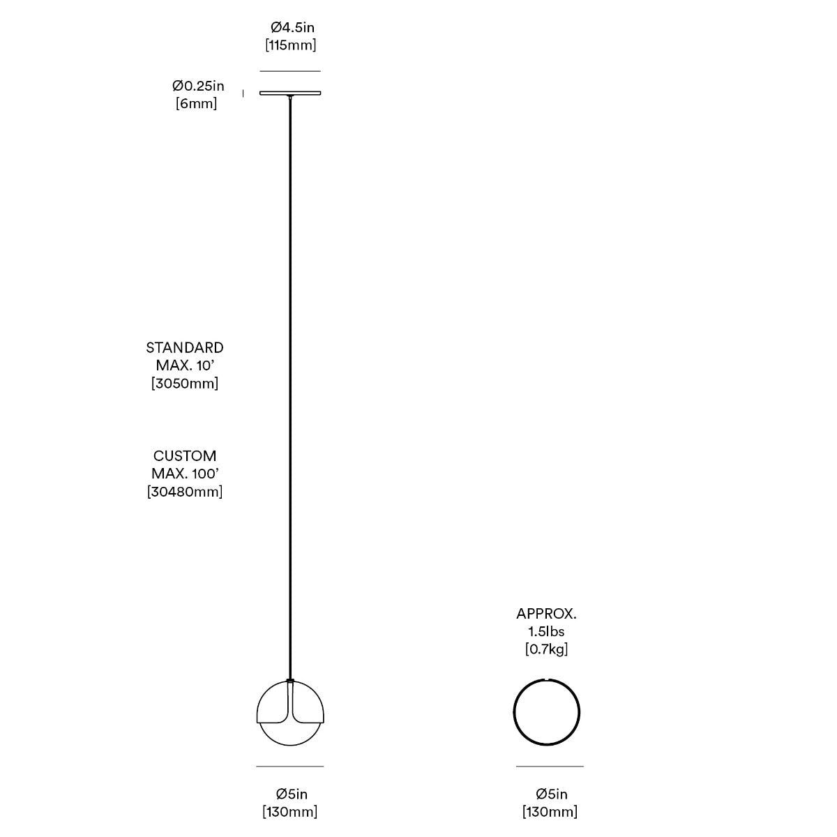 Anony Ohm Single Pendant Lamp
