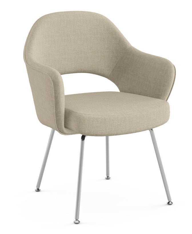 Knoll Saarinen - Executive Arm Chair with Tubular Legs
