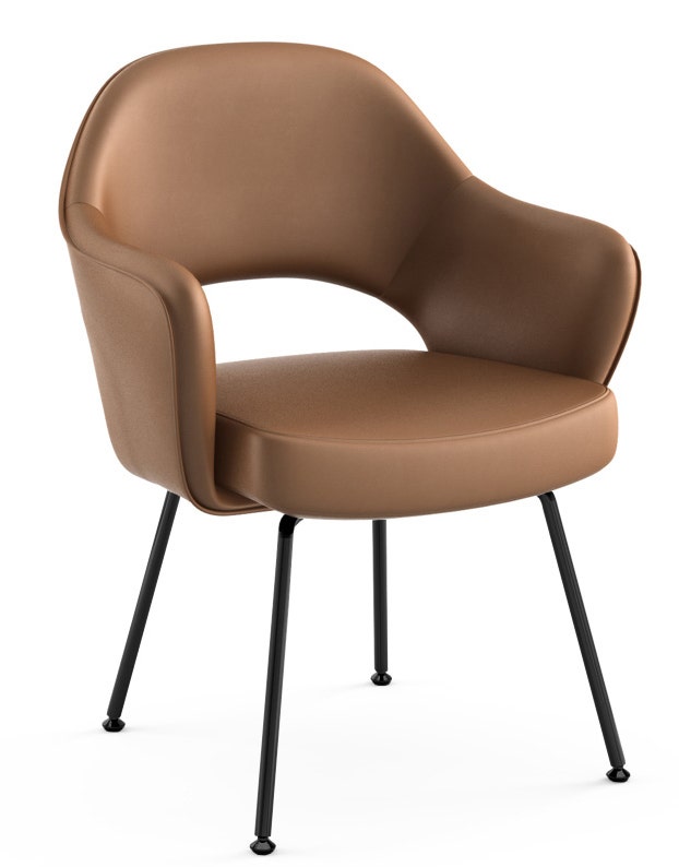 Knoll Saarinen - Executive Arm Chair with Tubular Legs