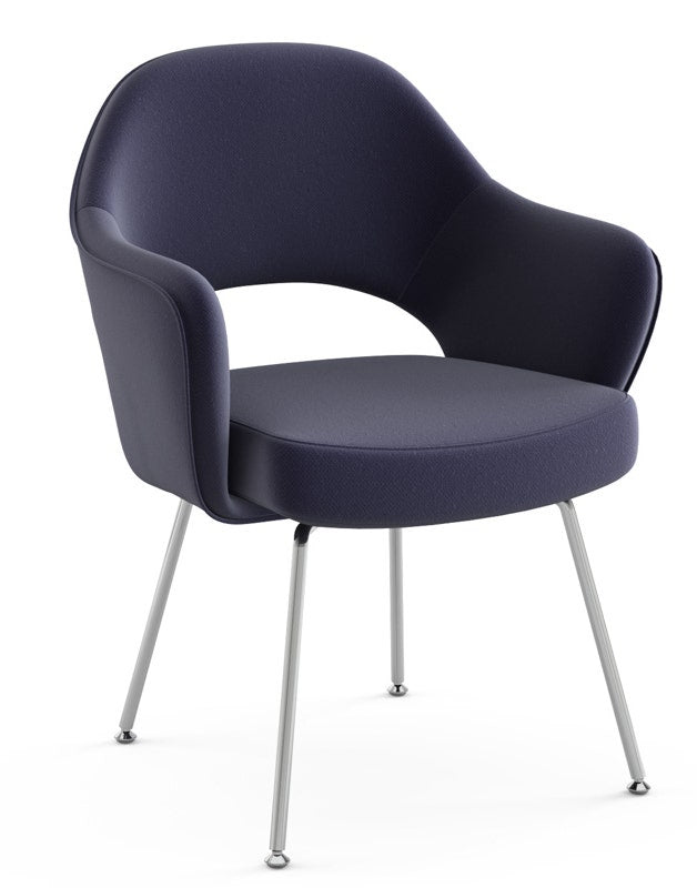 Knoll Saarinen - Executive Arm Chair with Tubular Legs