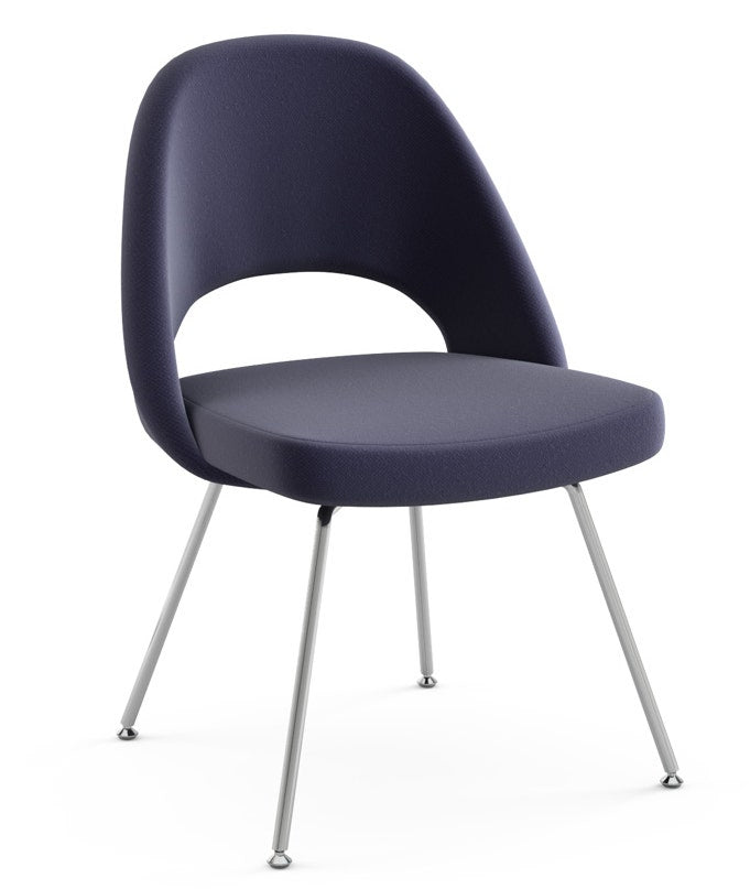 Knoll Saarinen - Executive Armless Chair with Tubular Legs