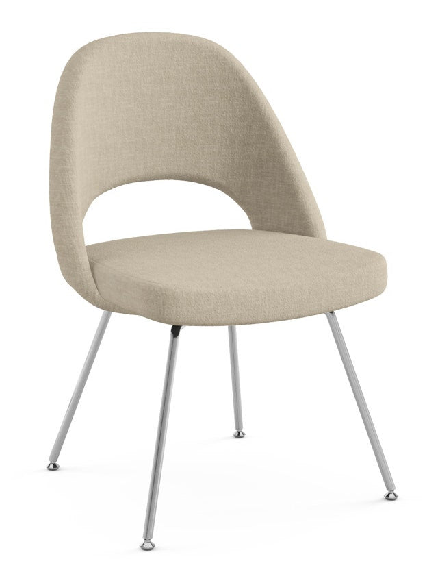 Knoll Saarinen - Executive Armless Chair with Tubular Legs