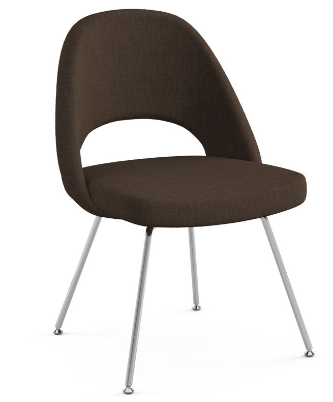 Knoll Saarinen - Executive Armless Chair with Tubular Legs