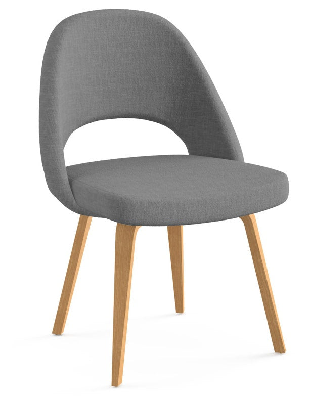 Knoll Saarinen - Executive Armless Chair with Wood Legs