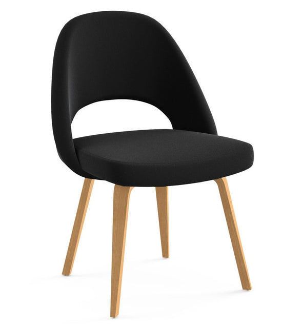 Knoll Saarinen - Executive Armless Chair with Wood Legs