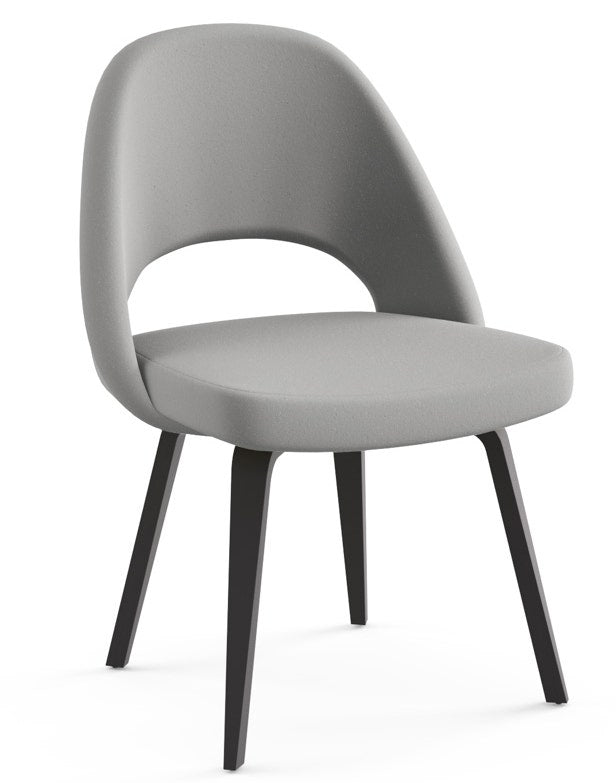 Knoll Saarinen - Executive Armless Chair with Wood Legs
