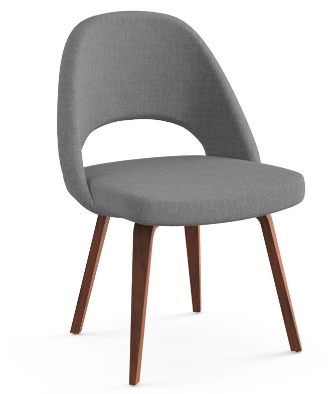 Knoll Saarinen - Executive Armless Chair with Wood Legs