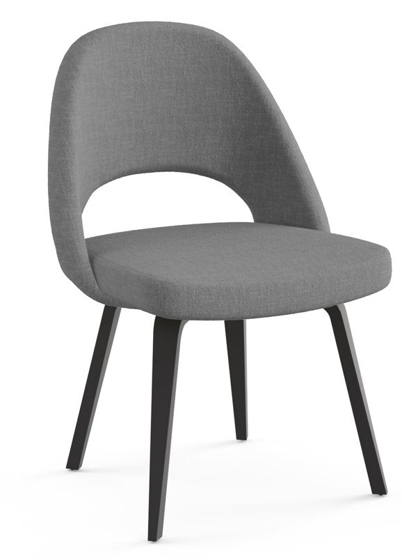 Knoll Saarinen - Executive Armless Chair with Wood Legs