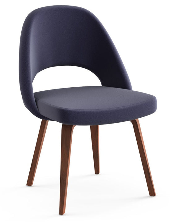 Knoll Saarinen - Executive Armless Chair with Wood Legs