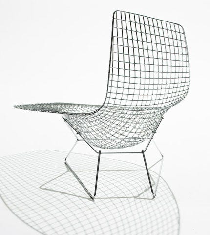 Knoll Harry Bertoia Asymmetric Chaise