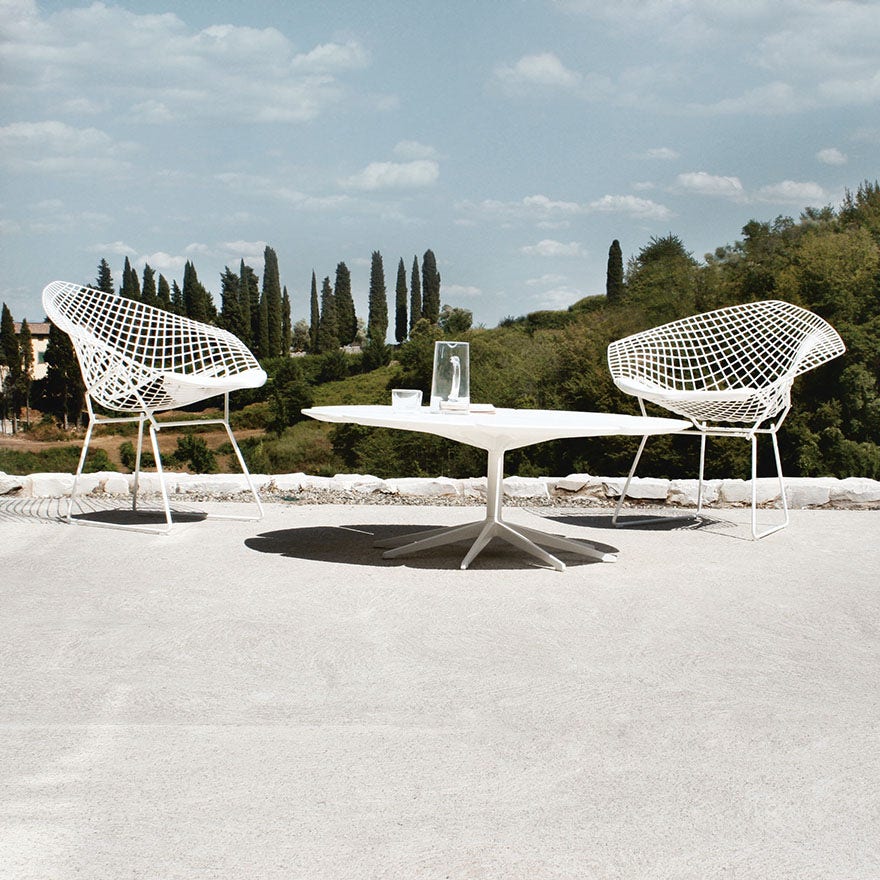Knoll Harry Bertoia Diamond™ Lounge Chair, Outdoor