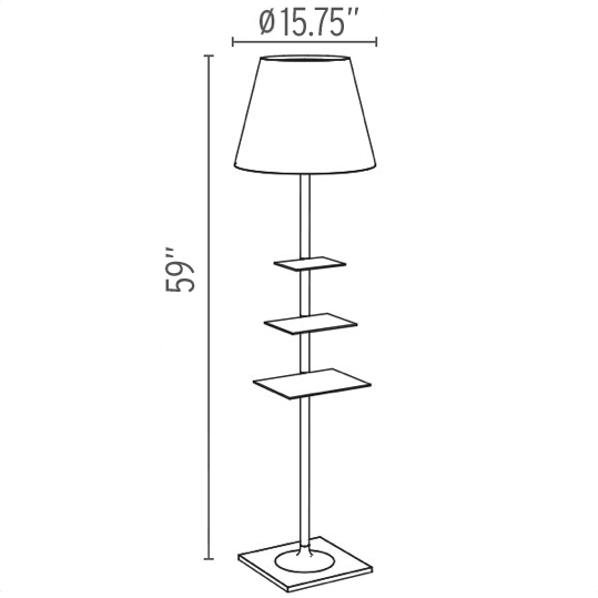 Flos Bibliotheque Nationale Lamp