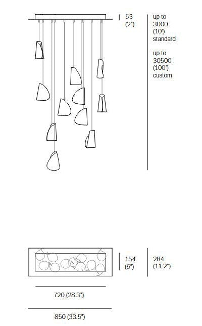 Bocci 21.11 Eleven Pendant Light
