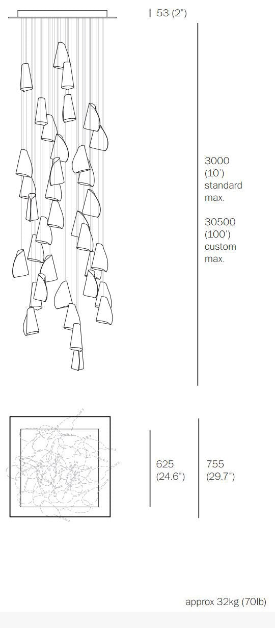 Bocci 21.36 Thirty Six Pendant Light