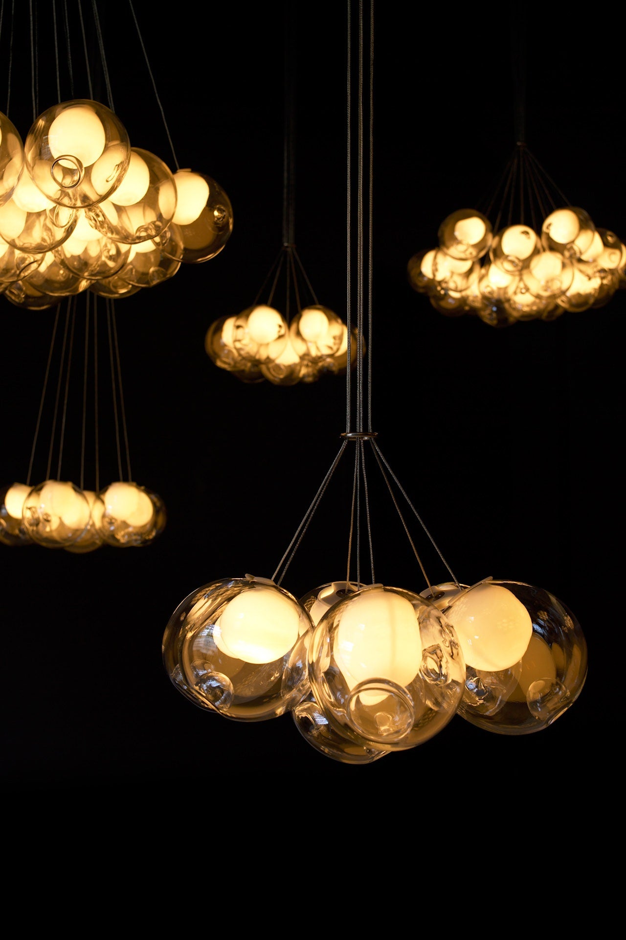 Bocci 28.3 Cluster Three Pendant Light