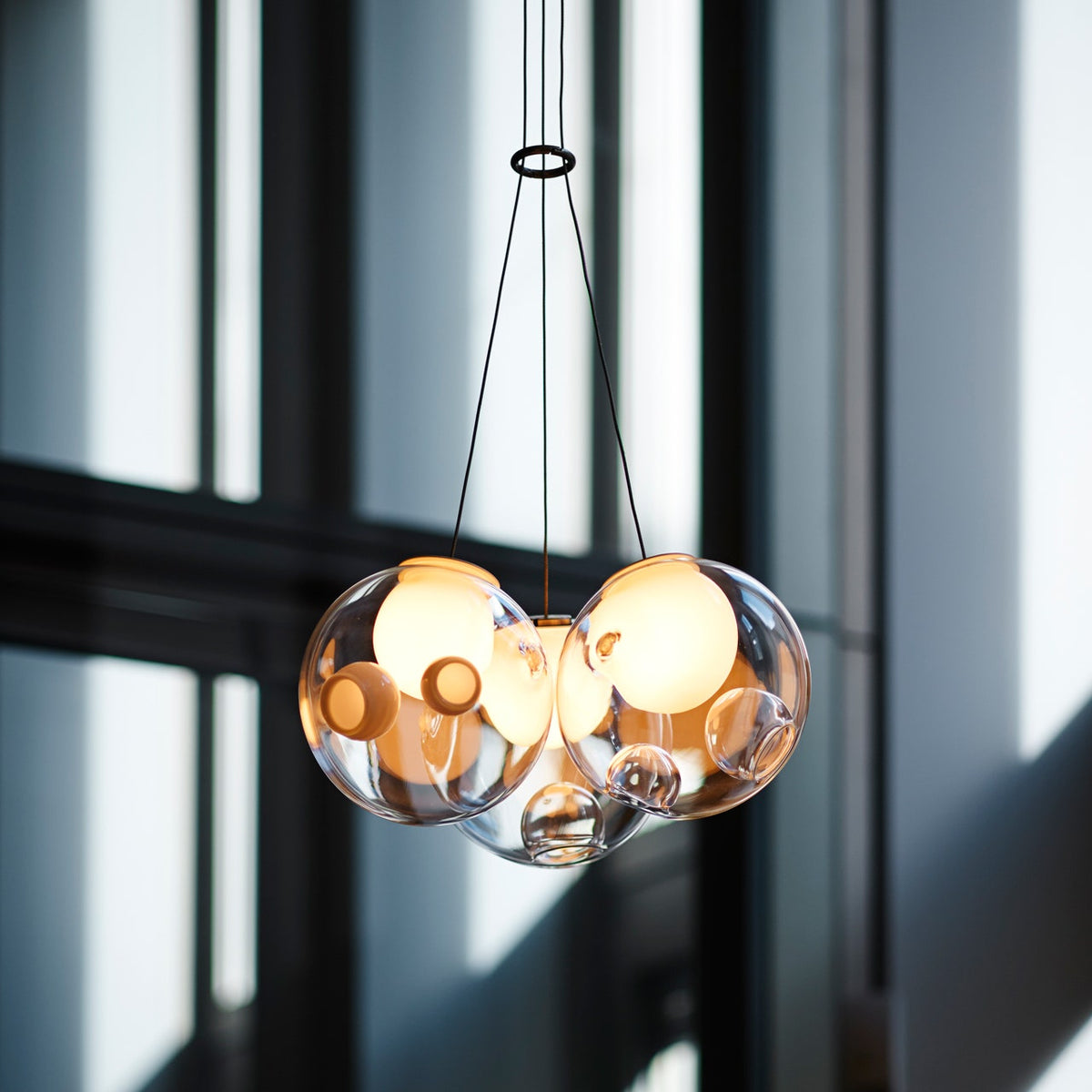 Bocci 28.3 Cluster Three Pendant Light