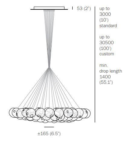 Bocci 28.61 Cluster Sixty One Pendant Light