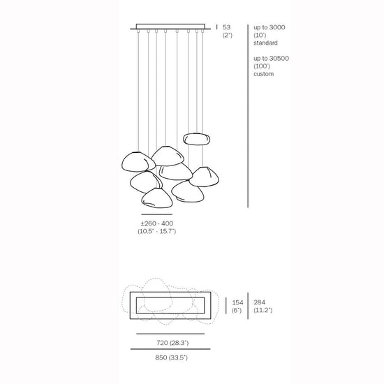 Bocci 73.8 Eight Pendant Light