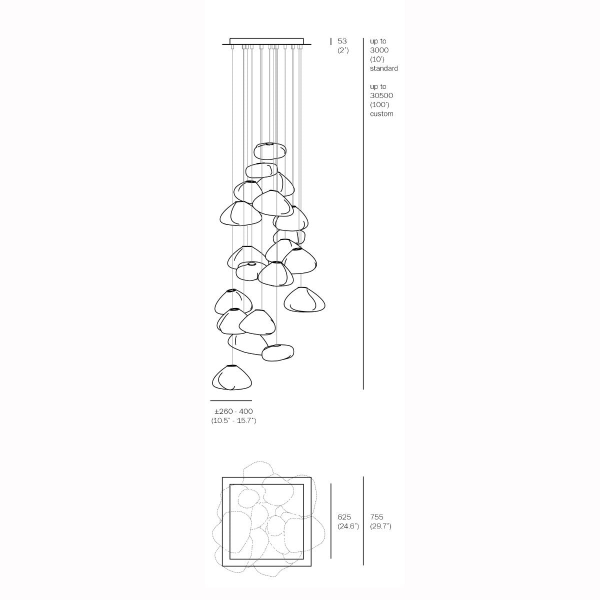 Bocci 73.20 Twenty Pendant Light