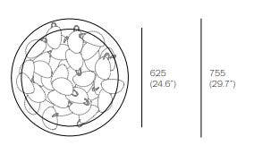 Bocci 76.36 Thirty Six Pendant Light