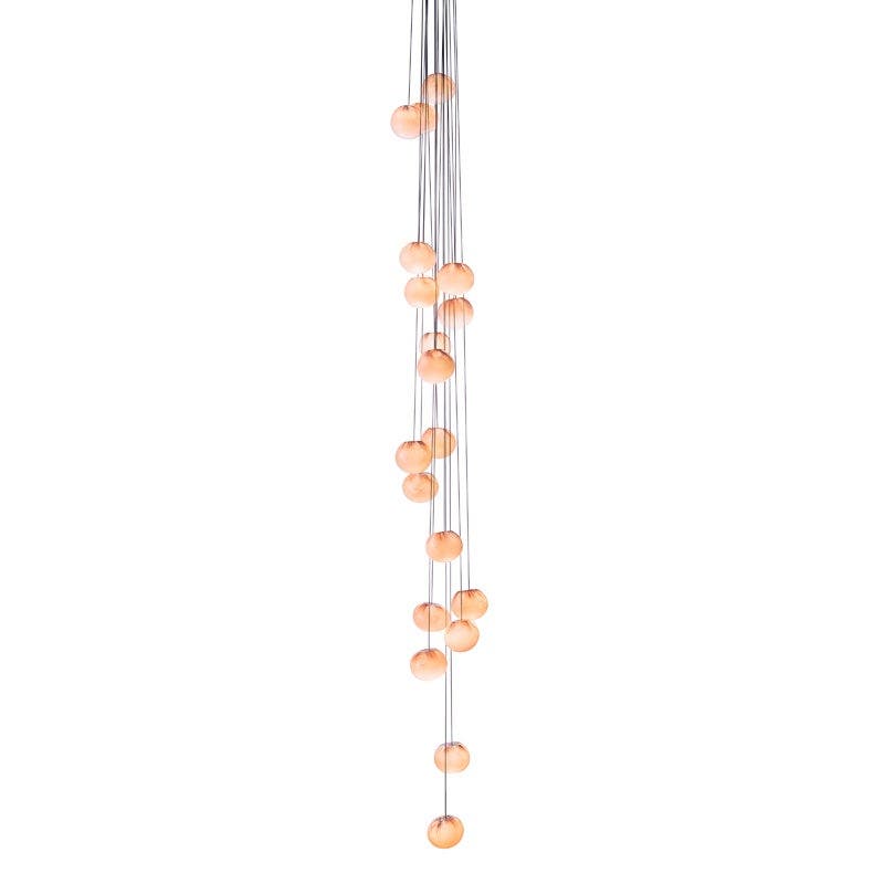 Suspension Cluster Bocci 84.19, dix-neuf pendentifs