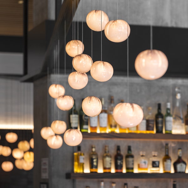 Bocci 84.9 Linear Nine Pendant Light