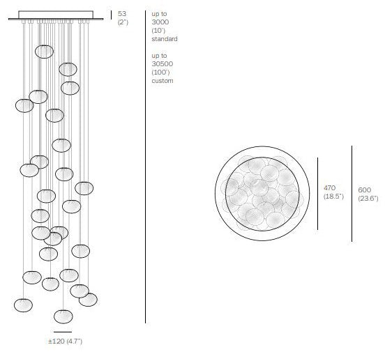 Bocci 84.26 Twenty Six Pendant Light