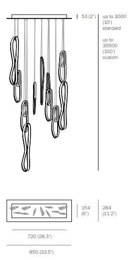 Bocci 87.11 Eleven Pendant Light