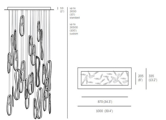 Bocci 87.26 Twenty Six Pendant Light