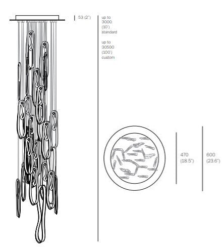 Bocci 87.26 Twenty Six Pendant Light