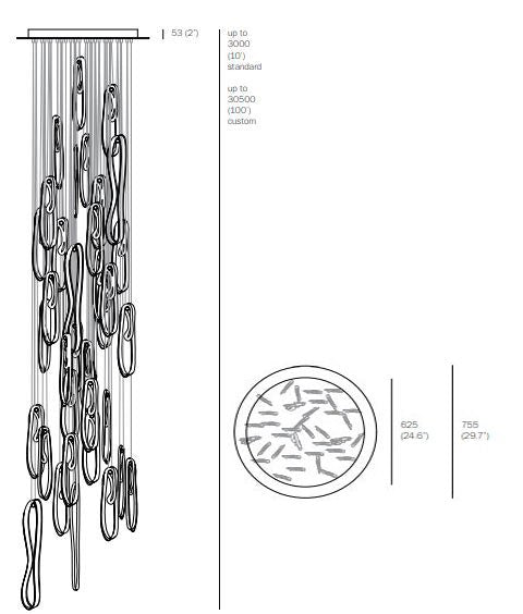 Bocci 87.36 Thirty Six Pendant Light