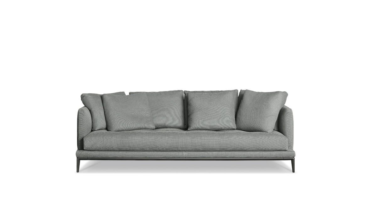 Soft Island sofa by Bonaldo with back cushions