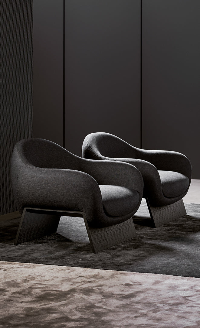 Boolean armchair