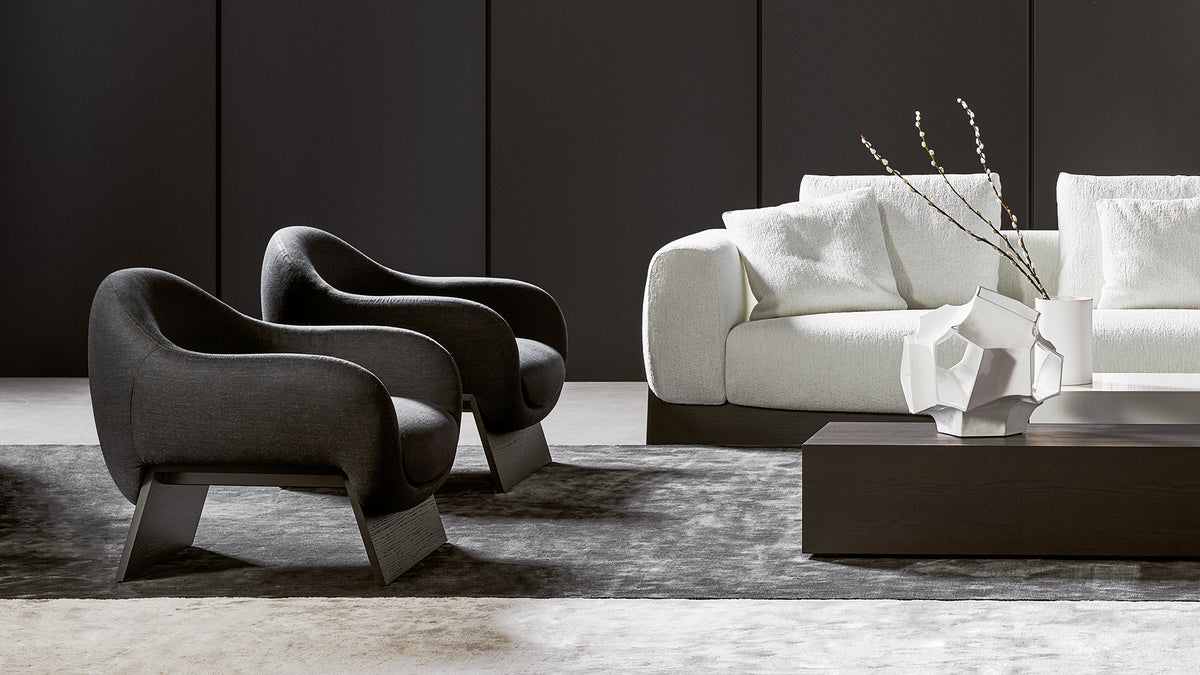 Boolean armchair