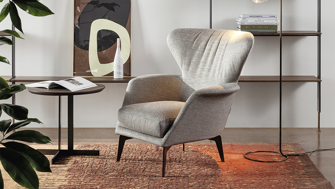 Lovy armchair low, Lovy armchair bergère