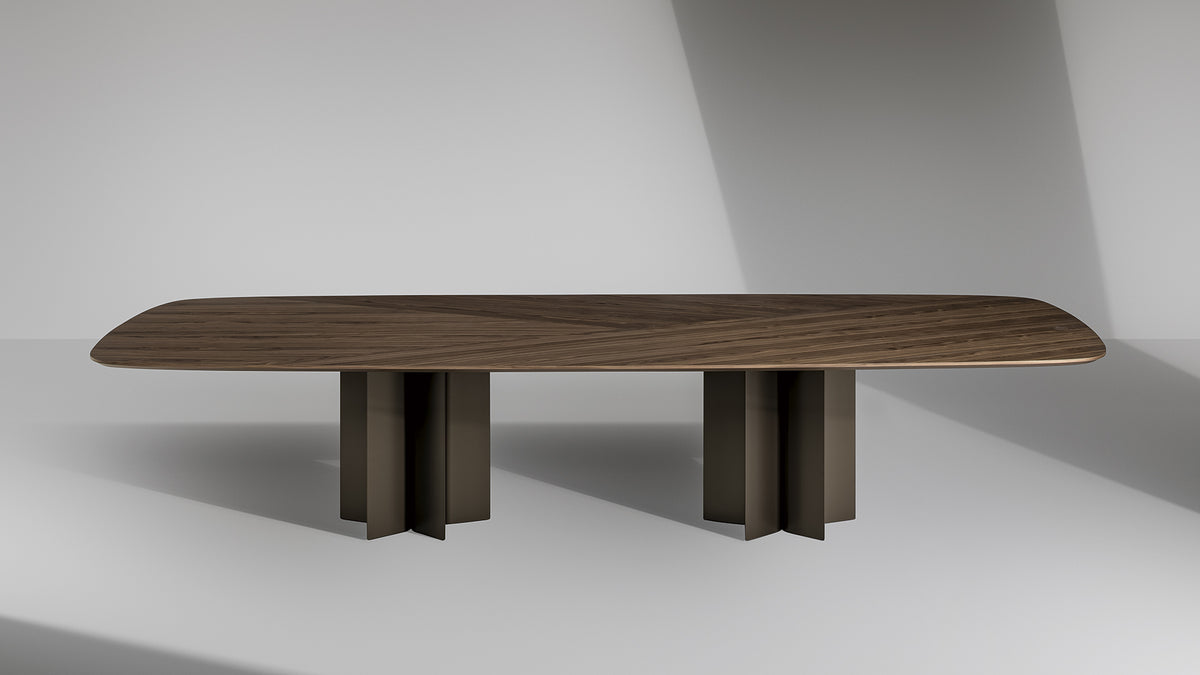 Geometric Table, Geometric Table Wood