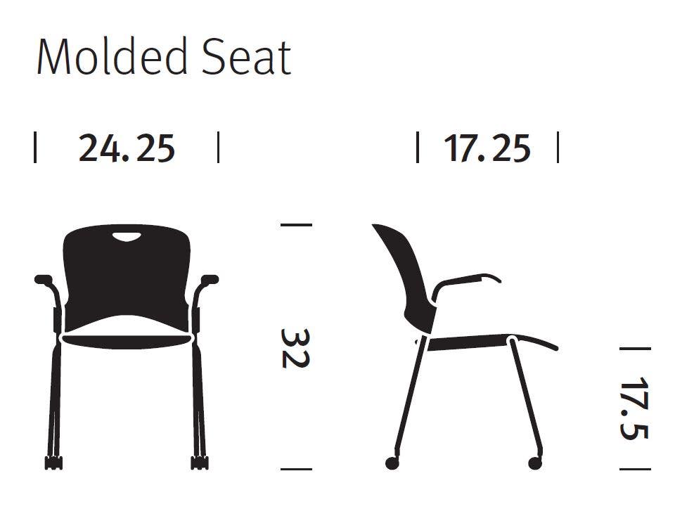 Herman Miller Caper Stacking Chair