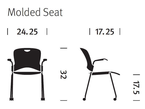 Herman Miller Caper Stacking Chair