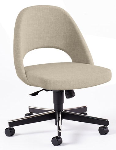 Knoll Saarinen - Executive Armless Chair with 5-Star Base