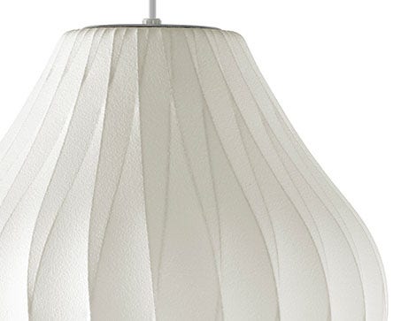 Herman Miller Nelson® Pear® Crisscross™ Bubble Pendant Lamp